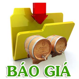 BÁO GIÁ THÙNG GỖ SỒI NGÂM RƯỢU